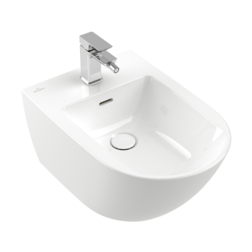 Биде, Villeroy Boch, Subway 3.0, подвесной, шгв 375-560-270, цвет-альпийский белый