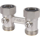Узел нижнего подключения Simplex Standard Line D2/50 прямой, 3/4x3/4 c конусными вставками 3/4 (ст.арт. SX 10015)