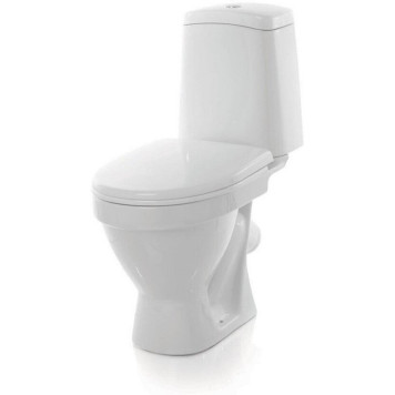 ЛАДА КОМФОРТ Унитаз-компакт Белый S1 (WC.CC/Lada/2-DM/WHT.G/S1) WC.CC/Lada/2-DM/WHT.G/S1