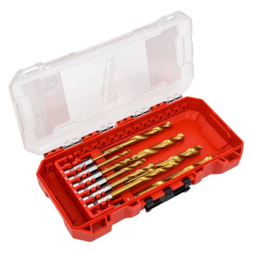 Сверла по металлу Milwaukee RedHEX HSS-TiN GEN II (3-10 мм) 10 шт.-1