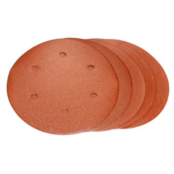 Шлифлист REDVERG к машине шлифовальной для стен и потолков 6 отверстий 225мм Р240 (5шт)(921206)-2