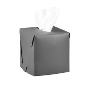 ADJ Салфетница Kleenex, 12x12xH12 см., цвет: серый/черный ADJ Салфетница Kleenex, 12x12xH12 см., цвет: серый/черный