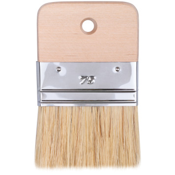 Кисть для нанесения декоративных материалов, 75 мм