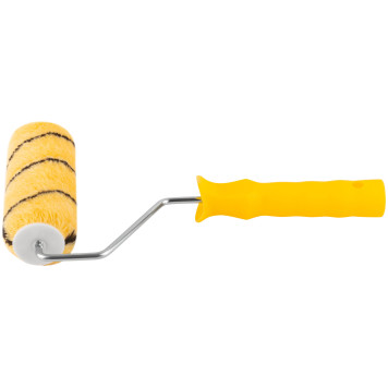 Валик полиакриловый, бежевый с черной полоской, диам. 40/61 мм; ворс 10,4 мм, 150 мм-3