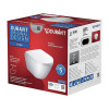 Duravit D-Neo Унитаз подвесной 48х37см, безободковый, сиденье микролифт, цвет: белый. 45880900A1 (2588090000+0021690000)