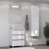 Roca The Gap Тумба подвесная 60x45x74см, с 3 ящиками, цвет: белый. A857404806