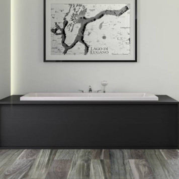 Knief Culture FIT Ванна встраиваемая 180x80x60см с ножками, цвет: белый. 0100-091-06, 0400-268-06