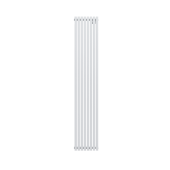 Радиатор КЗТО QUADRUM 30 V 1- 1750-8 RAL1T104S9016 (белый муар) QUD30V117508RAL1T104S9016