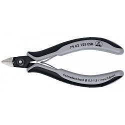 Боковые кусачки KNIPEX ESD 7962125ESD для электроники (125 мм)