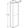 Roca Ona Шкаф колонна 40x30x175см, цвет: белый матовый. A857635509