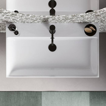 Catalano Premium Раковина 80х47см, подвесная, без отв., цвет: белый глянцевый. 0220800001-1