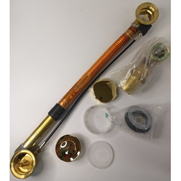 SaleFiore30047002GO Слив полуавтомат Gold (Сильно потерты и поцарапаны внешние части) Sale30047002GO