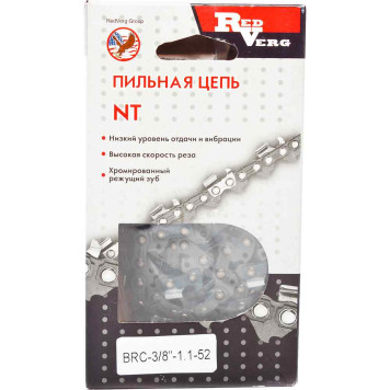 Цепь REDVERG 52зв, 3/8, 1,1мм