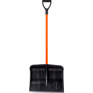 Лопата снеговая Богатырь с металлическим черенком-1