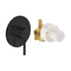 Duravit Circle Смеситель для душа, настенный, цвет: черный матовый. CE4210007C46