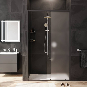 W90G-120-1-195BM Дверь душевая в нишу 120x195 см, раздвижная-2