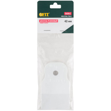 Шпатель резиновый белый 40 мм-2