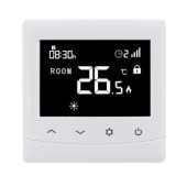 Термостаты комнатные Термостат проводной комнатный Kromwell, белый, 230В KW.WFHT-08/W