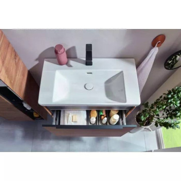 VilleroyBoch Subway 3.0 Раковина 80х47х16.5см., 1 отв., подвесная, цвет: альпийский белый. 4A708001-2