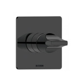 Bossini Apice Смеситель для душа, встраиваемый, цвет: черный матовый. Z00504.073
