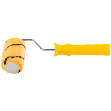 Валик полиакриловый, бежевый с черной полоской, диам. 40/61 мм; ворс 10,4 мм, 100 мм-3