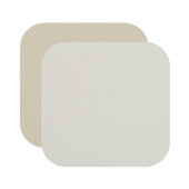 ADJ Костер 12x12см., квадратный, натуральная кожа, цвет: белый/панна котта. 0008.10/16 ADJ Костер 12x12см., квадратный, натуральная кожа, цвет: белый/панна котта. 0008.10/16