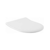 VilleroyBoch Subway 2.0 Сиденье для унитаза SlimSeat, QuickRelease, SoftClosing, цвет: белый/нержавеющая сталь. 9M78S101