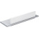 11559170000 EDITION 400 Полочка для душа со скребком, алюминий серебристый анодированный (E6 EV1)/белый (RAL 9010) 11559170000