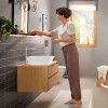 Hansgrohe Rebris E Смеситель для раковины, 1 отв., CoolStart, с донным клапаном, цвет: хром. 72581000