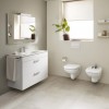 Roca Debba Square Унитаз подвесной 35x54см, безободковый, цвет: белый. 7.3469.9.L00.Y