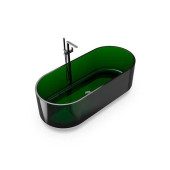 Knief Ellipse shape Ванна отдельностоящая 170x75x56см., из полимерного материала, цвет: Malachit # 090. 70003090