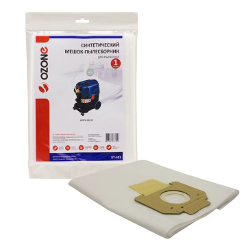Мешок-пылесборник синтетический OZONE Turbo XT-401-2