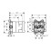 Axor Universal Shower Скрытая часть верхнего душа 2jet. 35361180