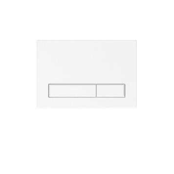 Клавиша смыва, Elsen, E16, для унитаза, шгв 220-13-150, без выступа кнопки, цвет-белый