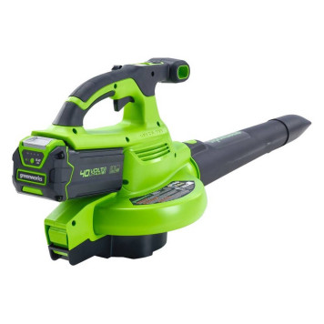 Воздуходувка аккумуляторная Greenworks GD40BVIIK5, 40V (АКБ 5 Ач и ЗУ)-5