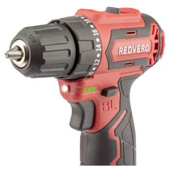 Шуруповерт аккумуляторный бесщеточный REDVERG RD-SD12BL-4