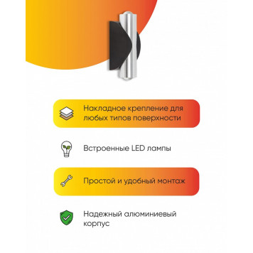 Бра Abrasax Nora W1221-2