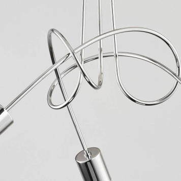 Люстра на штанге ADILUX Tango Chrome 24463-1