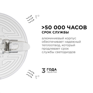 Встраиваемый светильник Apeyron Electrics 06-106-12