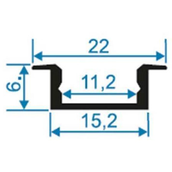 Короб встраиваемый Apeyron Electrics 08-02-ЧБ-4
