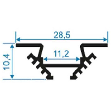 Короб накладной Apeyron Electrics 08-03-Ч-3