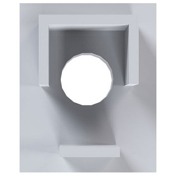 Набор заглушек для профиля с отверстием Apeyron Electrics З-08-48-1