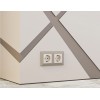 Рамка на 1 пост Ambrella Volt Line AF110361