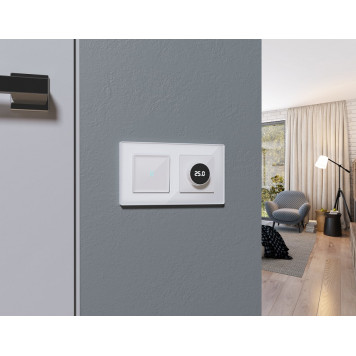 Терморегулятор электромеханический для теплого пола без рамки Ambrella Volt ALFA MA105810-2