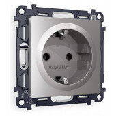 Розетка с заземлением, без рамки Ambrella Volt Quant MA506010