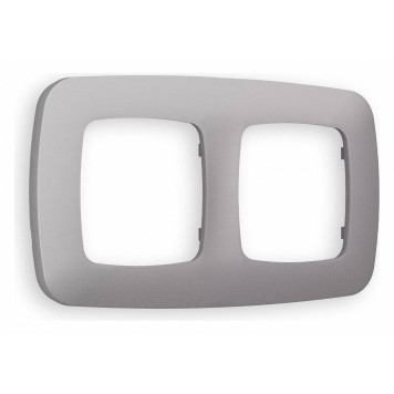 Рамка на 2 поста Ambrella Volt Ecta OF140502