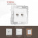 Розетка Ethernet RJ-45 без рамки Arte Milano am-203 203.45-2.white