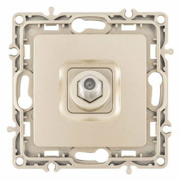 ТВ-розетка без рамки Arte Milano am-217 217.42-1.shampan