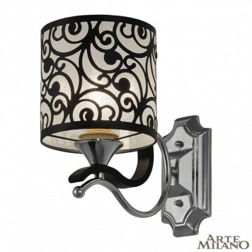 Бра Arte Milano Florentia-4957 304957/1W Bk/Ni-1