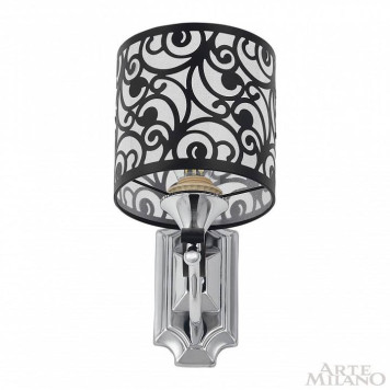 Бра Arte Milano Florentia-4957 304957/1W Bk/Ni-2